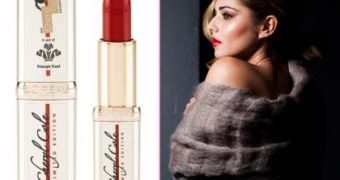 Cheryl Cole Designs Lipstick with L'Oreal for Charity