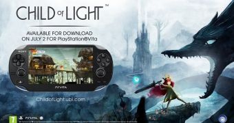 Child of Light is launching onto the Vita soon