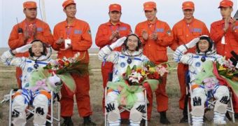 The Chinese astronaut heroes