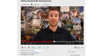 “China Hacked by Anonymous” YouTube Video Promotes Facebook Hack Tool