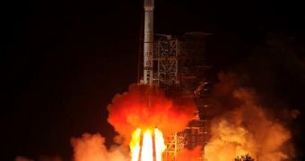 Chang'e-3 successfully launches to the Moon on December 1, 2013