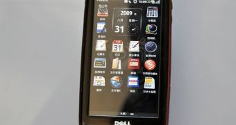 Dell Mini 3i, one of the newly launched OPhones