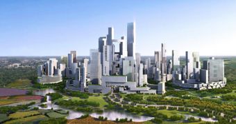 China has plans to build a new satellite city that will accommodate 80,000 people and cut energy consumption to a minimum