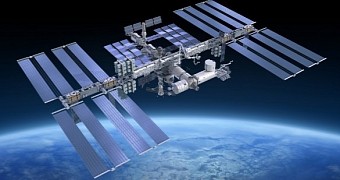 A representation of the International Space Station