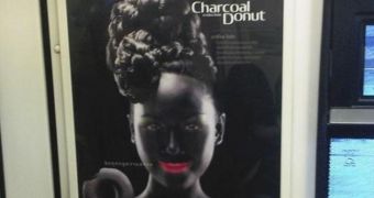 Chocolate donuts ad draws criticism