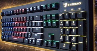 Tesoro Excalibur RGB mechanical keyboard