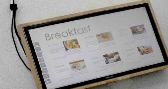 Sharp might produce a tablet you can chop food on