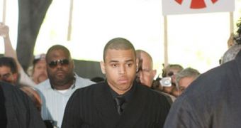 Chris Brown pleads not guilty to two felonies in Rihanna case
