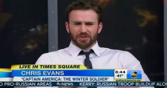 Chris Evans laughs off talk of an early retirement after he’s done with Captain America