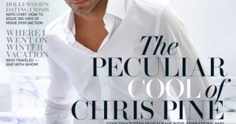 Chris Pine covers THR, talks fame, his career, politics and Lindsay Lohan
