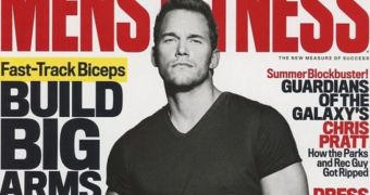Chris Pratt shows off his new, more muscular physique in this month’s issue of Men’s Fitness