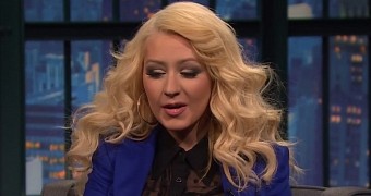 Christina Aguilera stops by Seth Meyers to talk newest season of The Voice on NBC