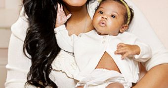 Christina Milian and daughter Violet on the cover of the latest issue of Us Weekly
