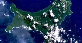 Christmas Island Seen from Space