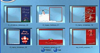 Holiday Cheer with the Christmas and Holiday Card Frame Pack