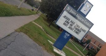 Church posts pro-gay message