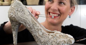 The most expensive shoe in New Zealand costs $500,000 (€388,289) and is encrusted with white diamonds