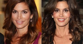 Cindy Crawford: before and now