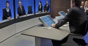 Videoconferencing, soon to replace mobile phones