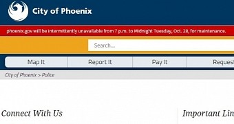 City of Phoenix Computers Under DDoS Attack