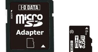 I-O Data reveals new microSDHC