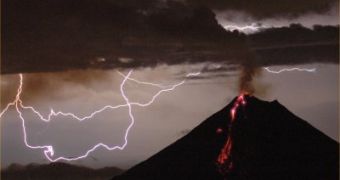 Volcanoes emitting huge amounts of ash clouds could have been responsible for the onset of life on Earth