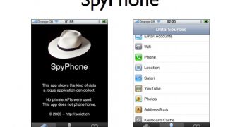 Nicolas Seriot describes SpyPhone as an application intended to show the kind of data a rogue application can collect