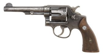 Smith & Wesson "Military and Police" revolver.