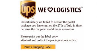 Cleverly Designed UPS Emails Carry Kuluoz Trojan