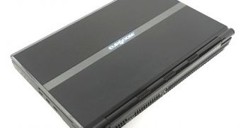 Eurocom Panther 3.0 notebook which uses the Clevo X7200 barebone