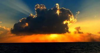 Clouds control the amount of sunlight reaching Earth, by filtering photons according to their wavelengths