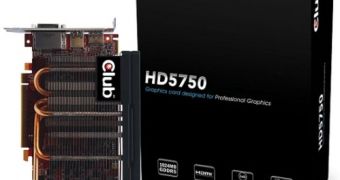 Club 3D Intros Passively Cooled Radeon HD 5750