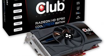 Clud 3D Radeon HD 6790 graphics card