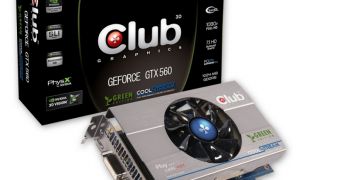 Club 3D releases new GTX 560 Ti card