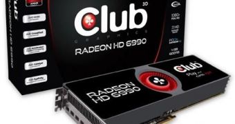 The Club 3D Radeon HD 6990