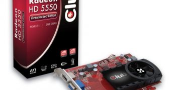Club3D readies new Radeon HD 5550 Overclocked Edition