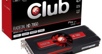 Club3D Radeon HD 7950 Graphics Card Makes Its Debut