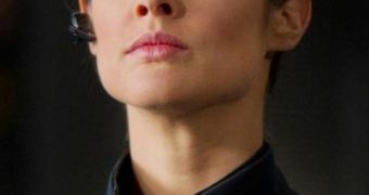 Cobie Smulders as Maria Hill in "The Avengers"