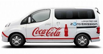 Coca-Cola takes Nissan's new electric vans out for a spin