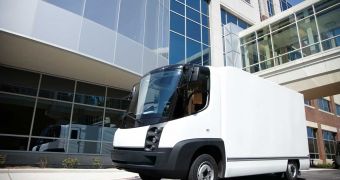 The eStar EV delivery truck
