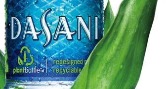 Dasani water bottles launched by Coca-Cola, made of up to 30% plant-based materials