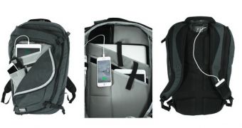 Colfrax PHD backpack will charge your mobile devices