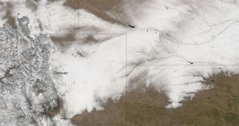 Heavy snowstorms hit Colorado, Nebraska, in early February 2012