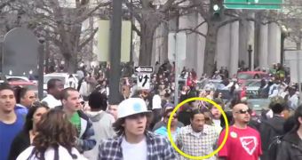 Police in Denver release the image of a suspect in the 4/20 rally shooting