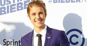 Justin Bieber on the red carpet at his Comedy Central Roast