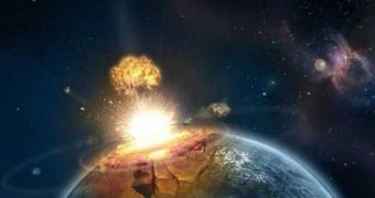 Researchers say they have found evidence that our planet was hit by a comet 28 million years ago