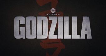 Teaser poster for “Godzilla,” as unveiled at Comic-Con 2012