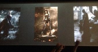 Warner Bros. unveils character posters for Superman, Wonder Woman, and Batman at Comic-Con 2014