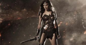 Gal Gadot as Wonder Woman from the upcoming “Batman V. Superman: Dawn of Justice”