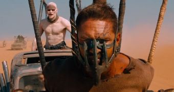 Tom Hardy is Mad Max in George Miller’s reboot “Mad Max: Fury Road”